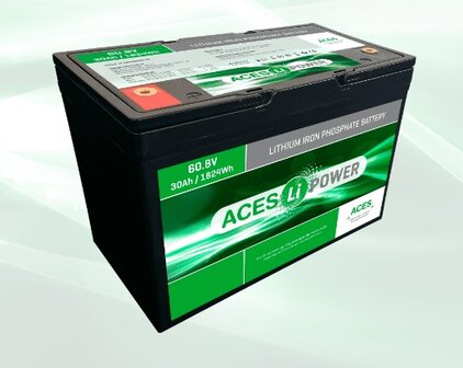 Aces Batterie 60V 30A Lithium-Eisenphosphat LiFePO4