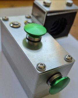 Neuer Edelstahl-Gashebel f&uuml;r E-PowerBarrow Elektroschubkarre