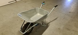 GEBRAUCHT Elektroschubkarre UV lithium 100L Stahl Mulde GEBRAUCHT Elektroschubkarre UV lithium 100L Stahl Mulde