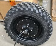 Quinder Radnabenmotor 60V 2.100Watt mit 700R16 Reifen 10km/h Quinder Radnabenmotor 60V 2.100Watt mit 700R16 Reifen 10km/h